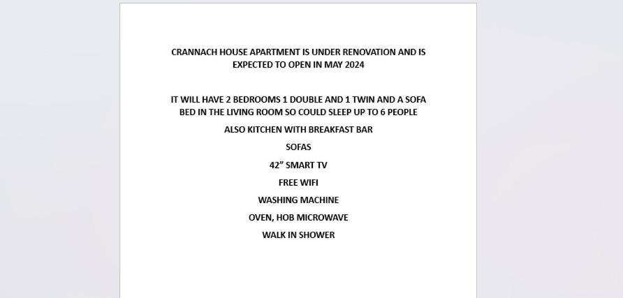 Crannach House Apartment Ballater Buitenkant foto